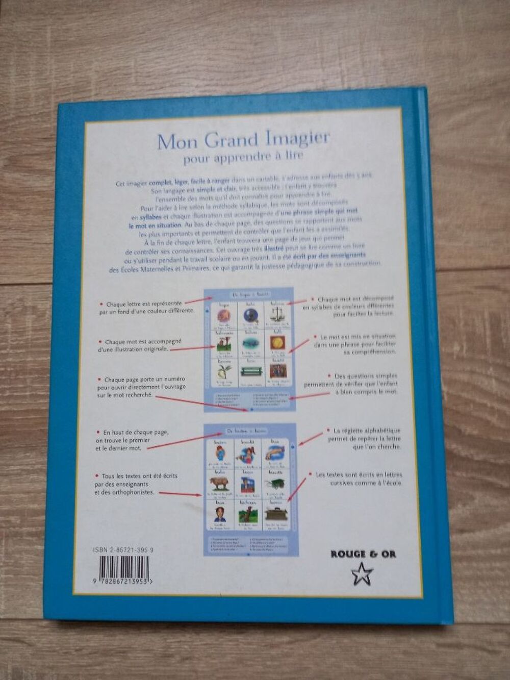 Livre mon grand imagier r&eacute;alis&eacute; par des enseignants Livres et BD