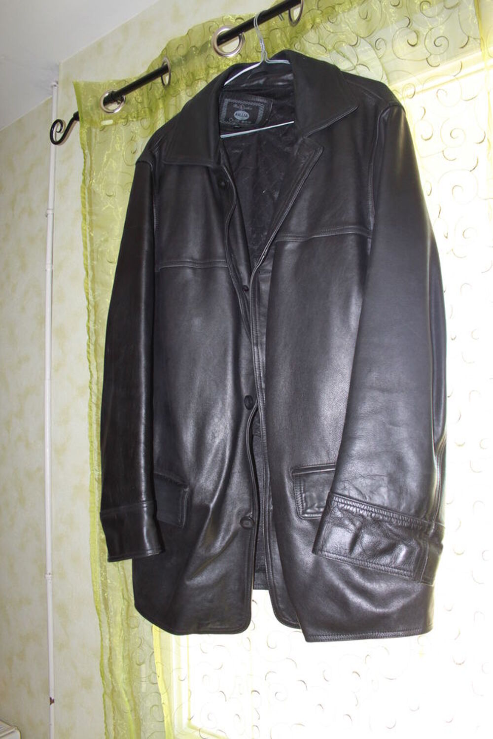 Manteau en cuir Vêtements