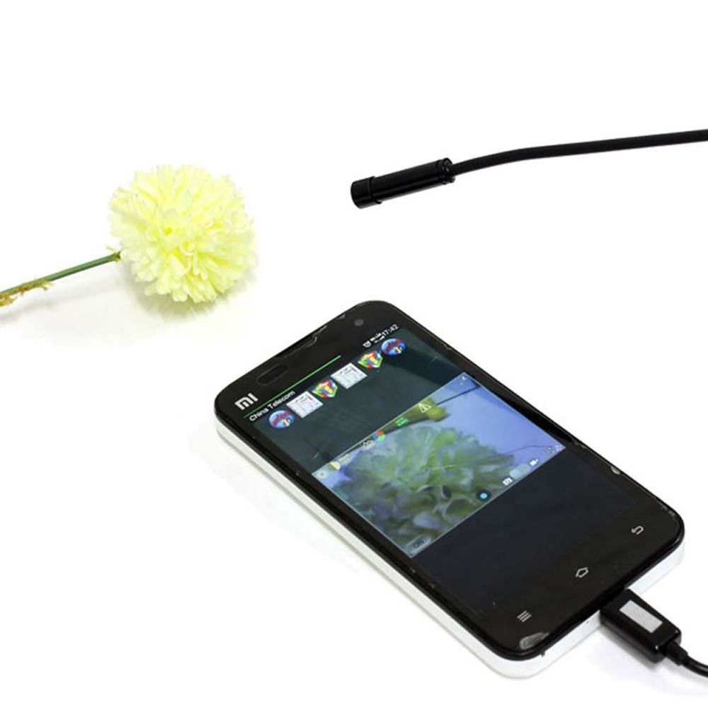 Cam&eacute;ra d'inspection Endoscope DVR C&acirc;ble de 5 M USB Moniteur Bricolage
