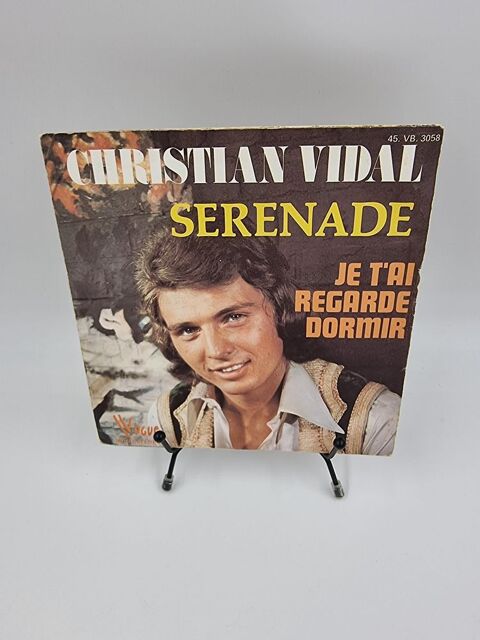 Vinyle 45 tours Christian Vidal : S�r�nade 1 Vulbens (74)
