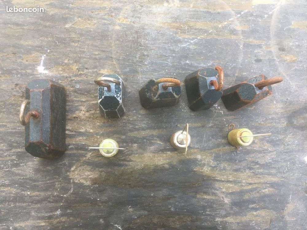 Ancien poids de machine &agrave; tricoter Singer / En fonte Bricolage