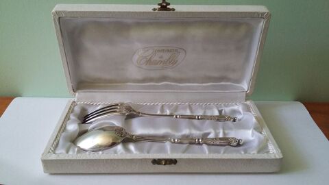 Coffret de naissance  : orfèvrerie Chambly 70 Limoges (87)