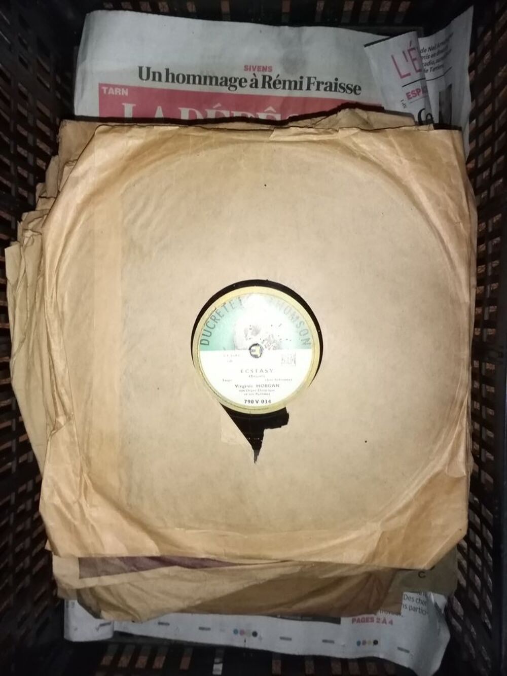 Disques 78 t vari&eacute;t&eacute;s musette Audio et hifi