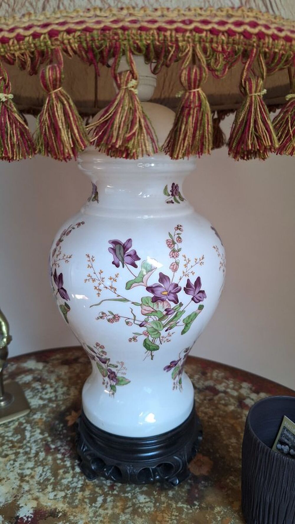 Lampe sur pied avec abat jour Décoration