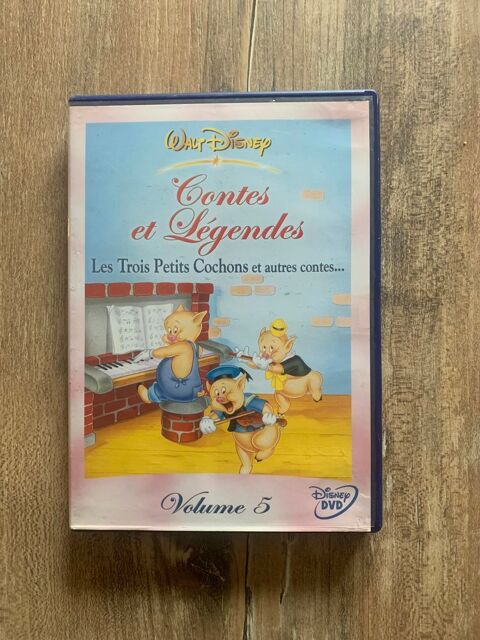 DVD ´´ Les 3 petits cochons et autres contes - volume 5 ´´ 4 Saleilles (66)
