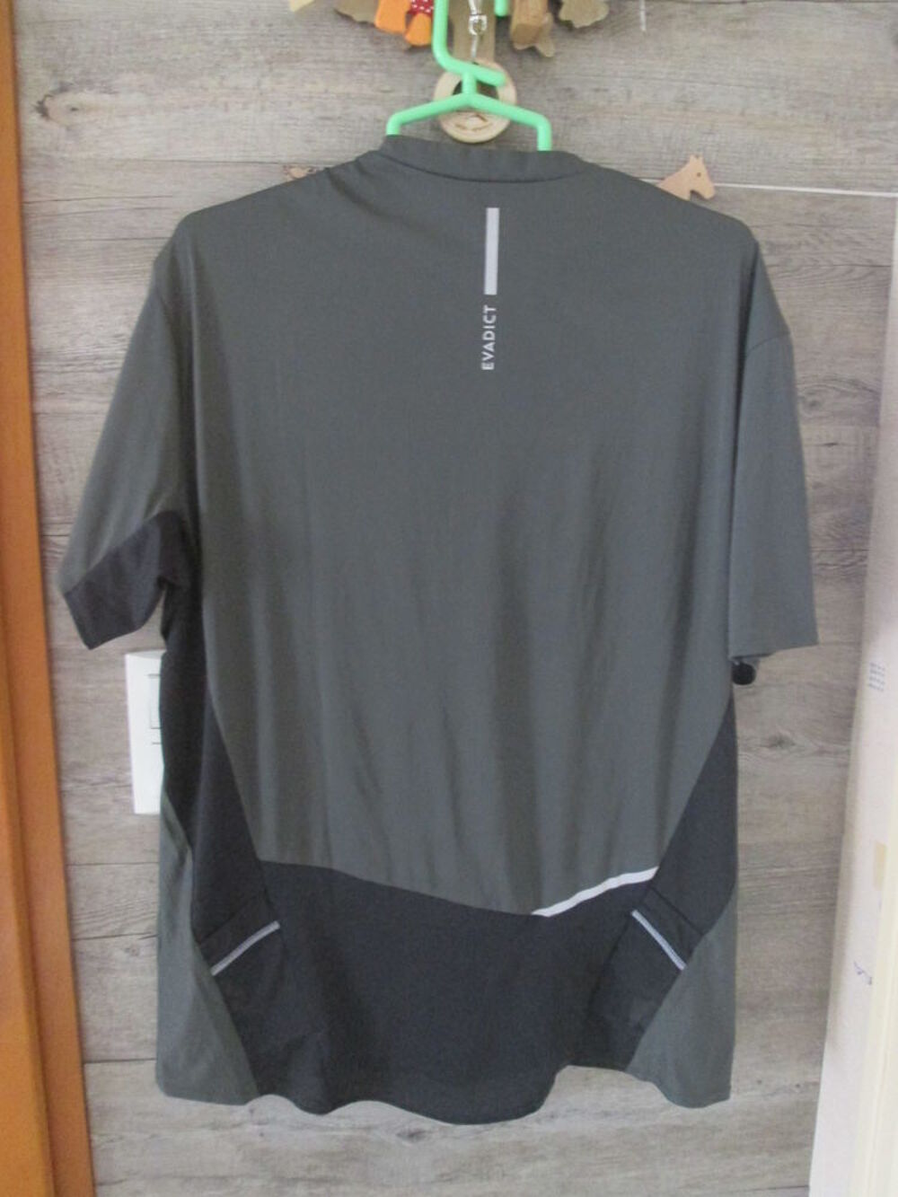 Tee-shirt trail manche courte homme Evadict Vtements