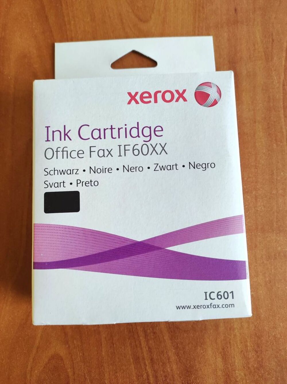 Cartouche encre noire XEROX IC601 Matriel informatique