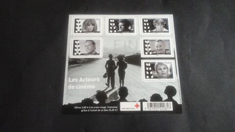 Timbres de France grands du cin�ma 9 Angers (49)