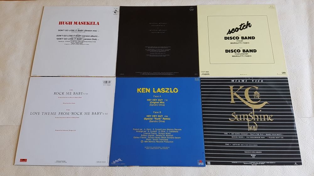 LES MAXI 45T PHOTO 10 CD et vinyles