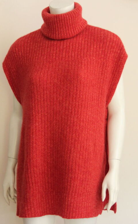 Pull cachemire brique KUJTEN T.M (38/40) Issy-les-Moulineaux (92)