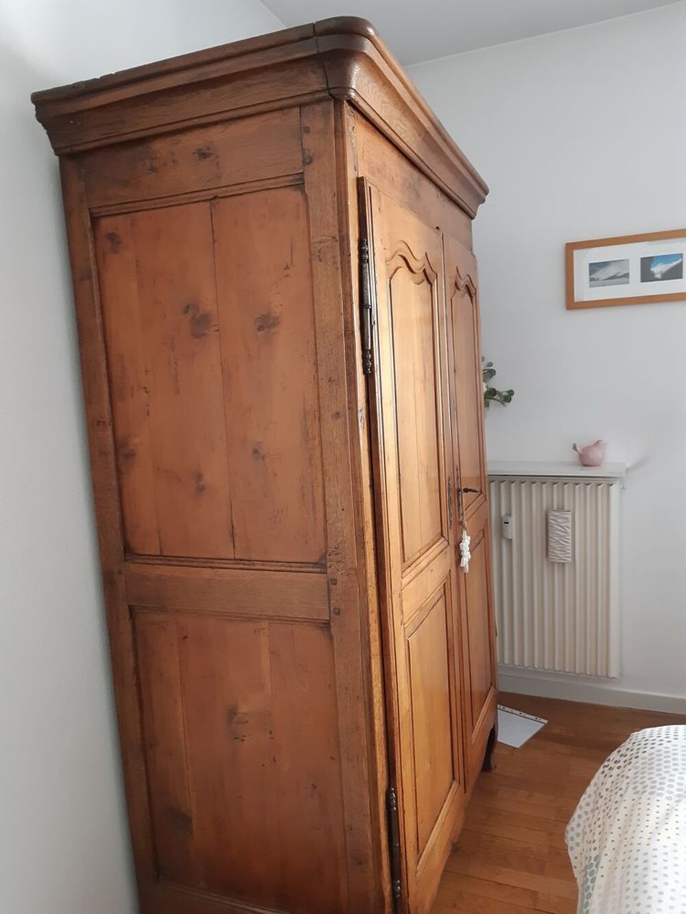Armoire 19&eacute;me ch&ecirc;ne clair Meubles