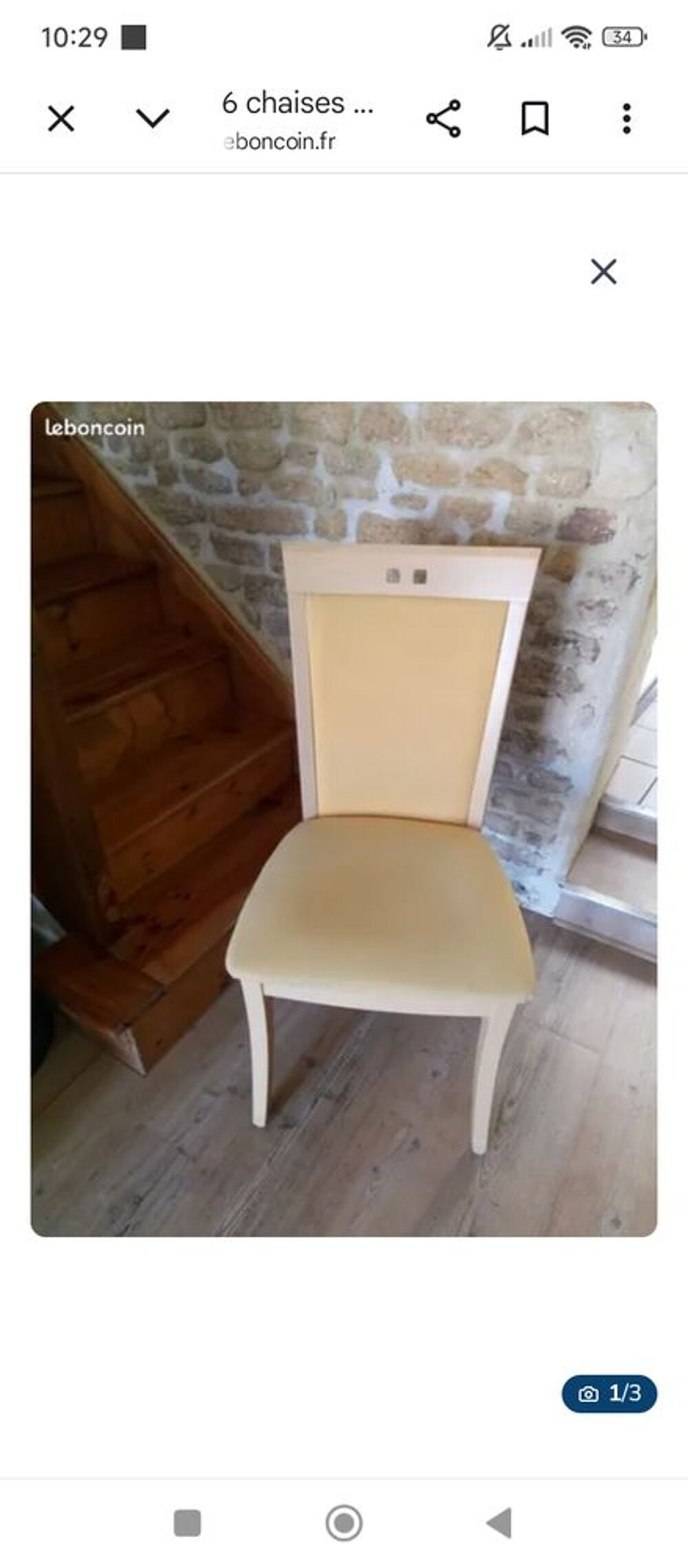 6 chaises Meubles