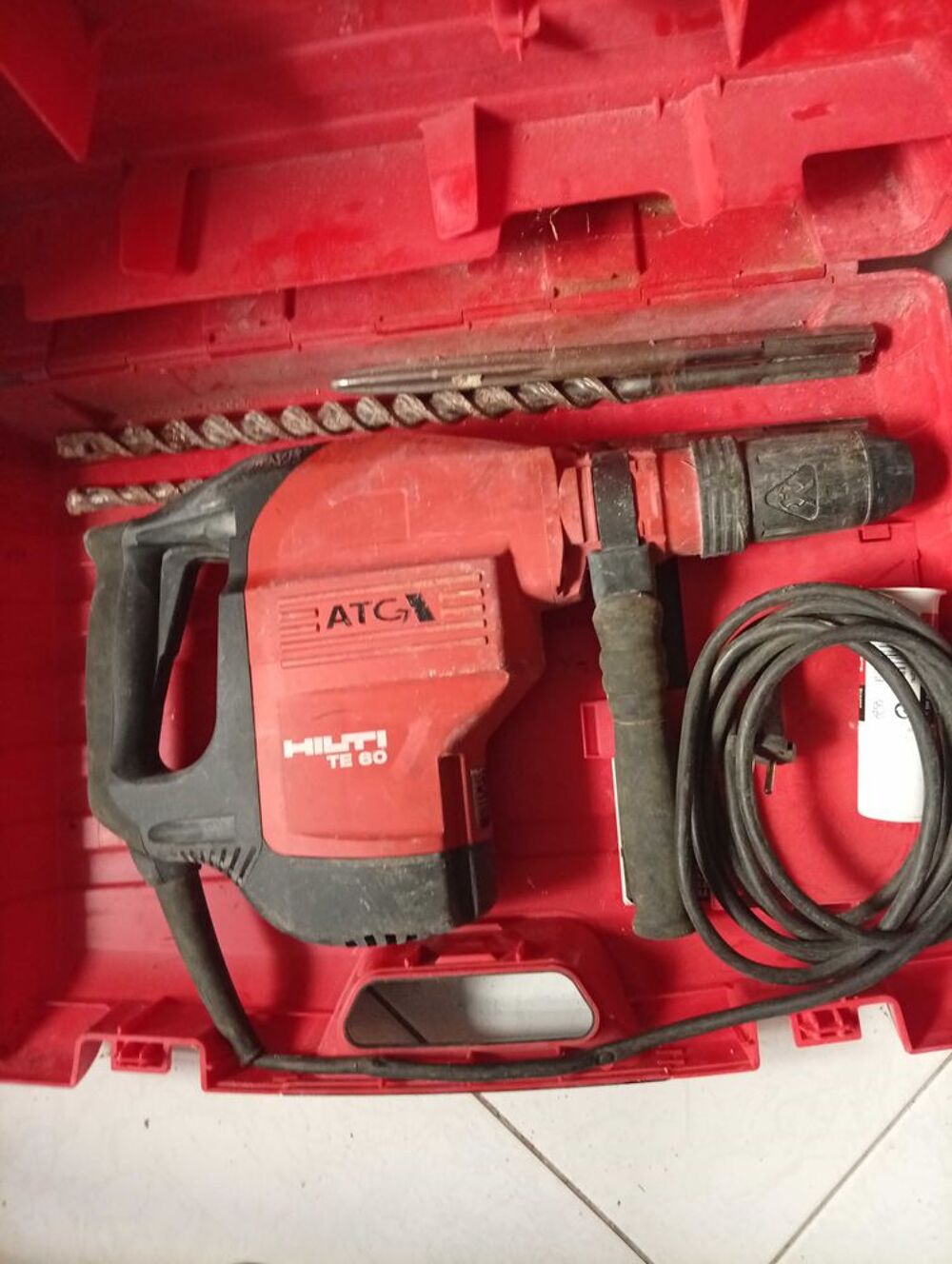 marteau &eth;Ÿ"&uml; et rotatif Hilti TE60 Bricolage