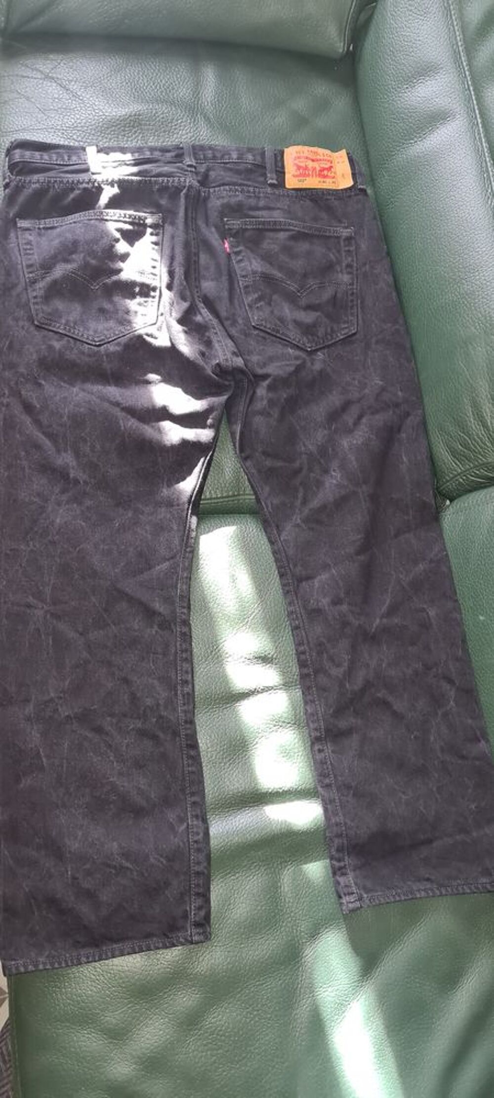 Jeans lewis regular noir Vtements
