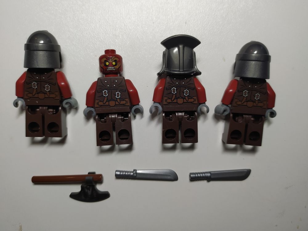 Lego Figurine Lord Of Rings Orcs Urukha&iuml; en TBE Jeux / jouets