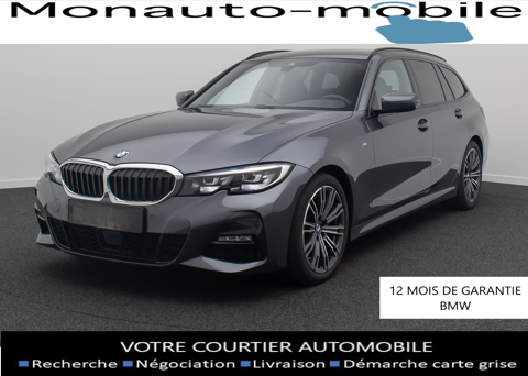 BMW S&eacute;rie 3 Touring 318d 150 ch BVA8 M Sport 2022 occasion Lyon 69006