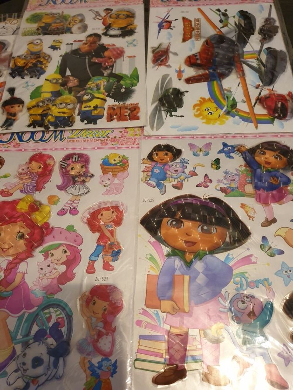 Stickers 5D Mobilier enfants