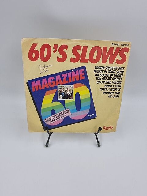 Vinyle 45 tours 60's Slows : Magazine 60 (Whiter Shade of..) 2 Vulbens (74)