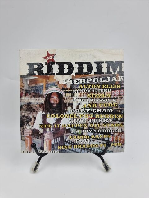 CD de musique Riddim 13 (Pierpoljak) avec pochette 1 Vulbens (74)