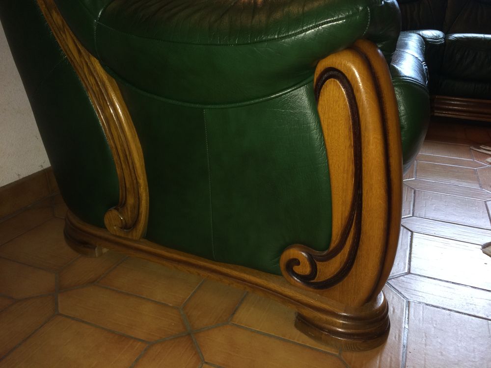 Canap&eacute; d'angle cuir Meubles