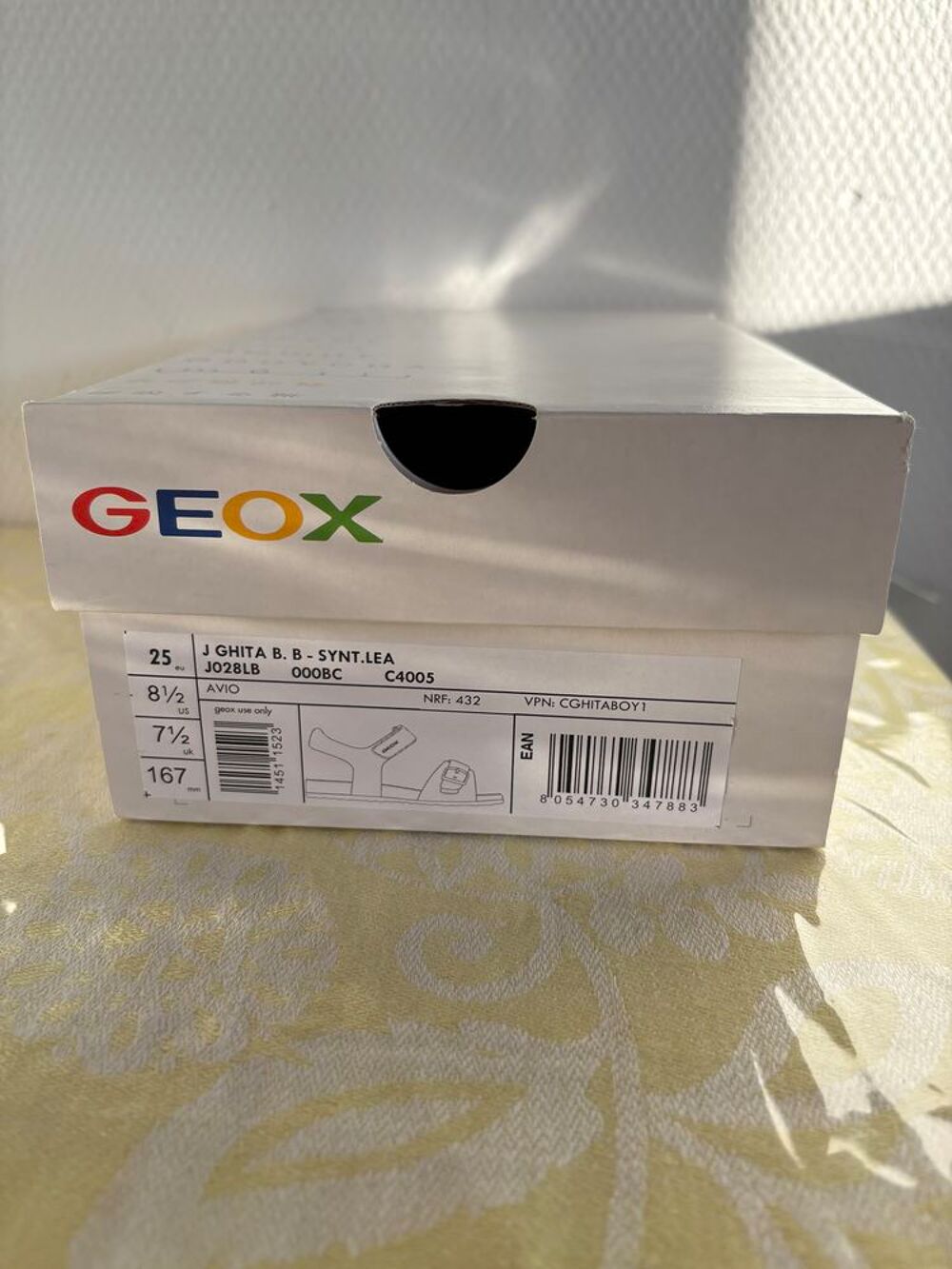 Sandales gar&ccedil;on 16.7 mm Geox Chaussures enfants