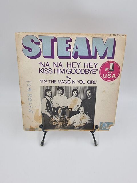 Vinyle 45 tours Steam : Na Na Hey Hey / Kiss him Goodbye... 2 Vulbens (74)