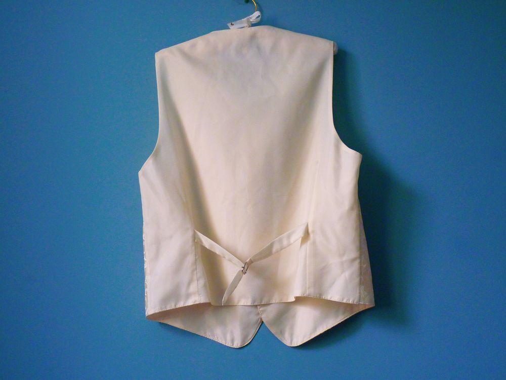 Gilet de costume + lavalli&egrave;re homme ensemble maiage L 42 cha Vêtements