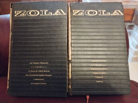 Oeuvre de Zola en 14 volumes (1969) Le Quesnoy (59)
