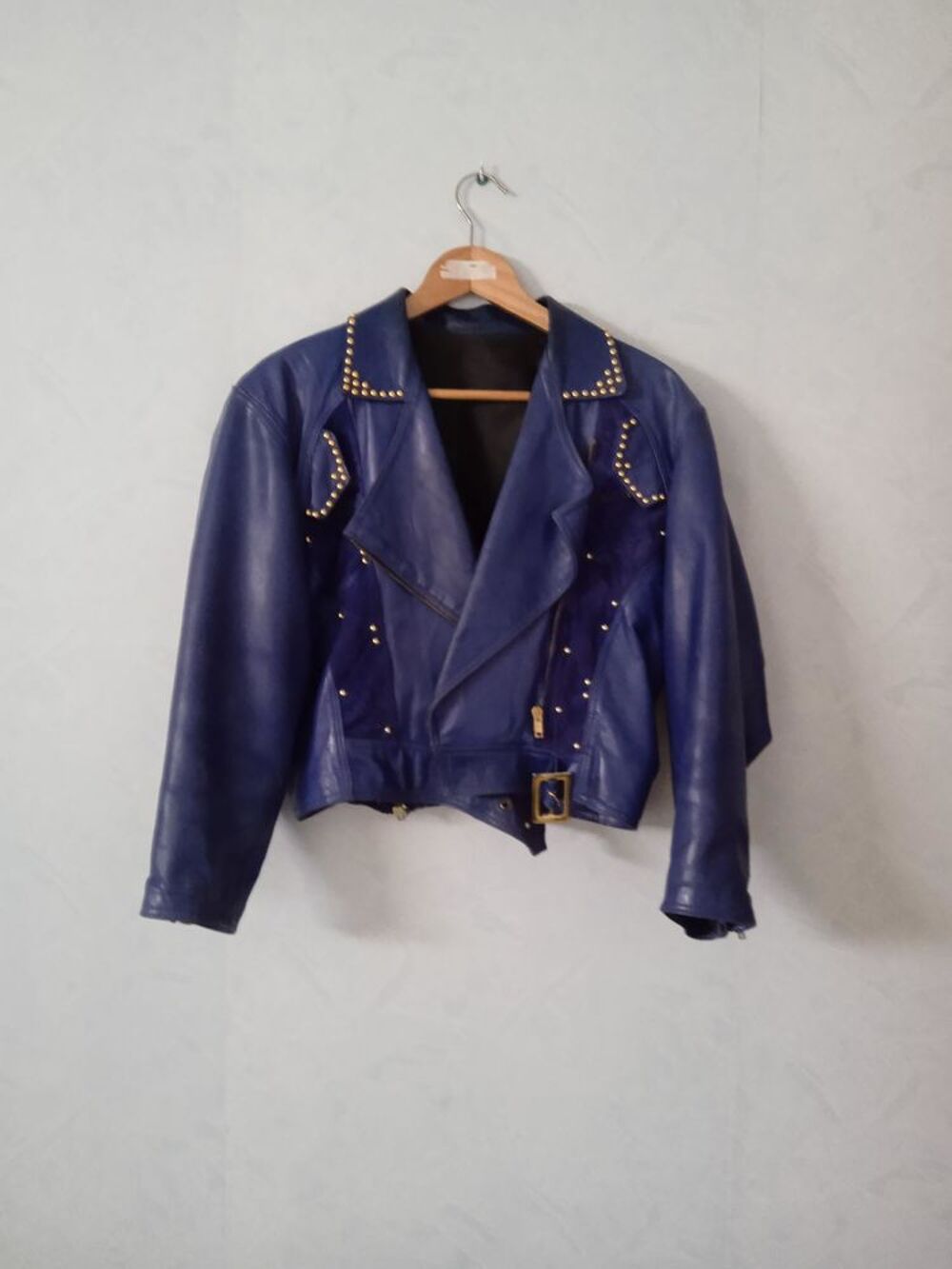 ENSEMBLE CUIR INDIGO Vêtements