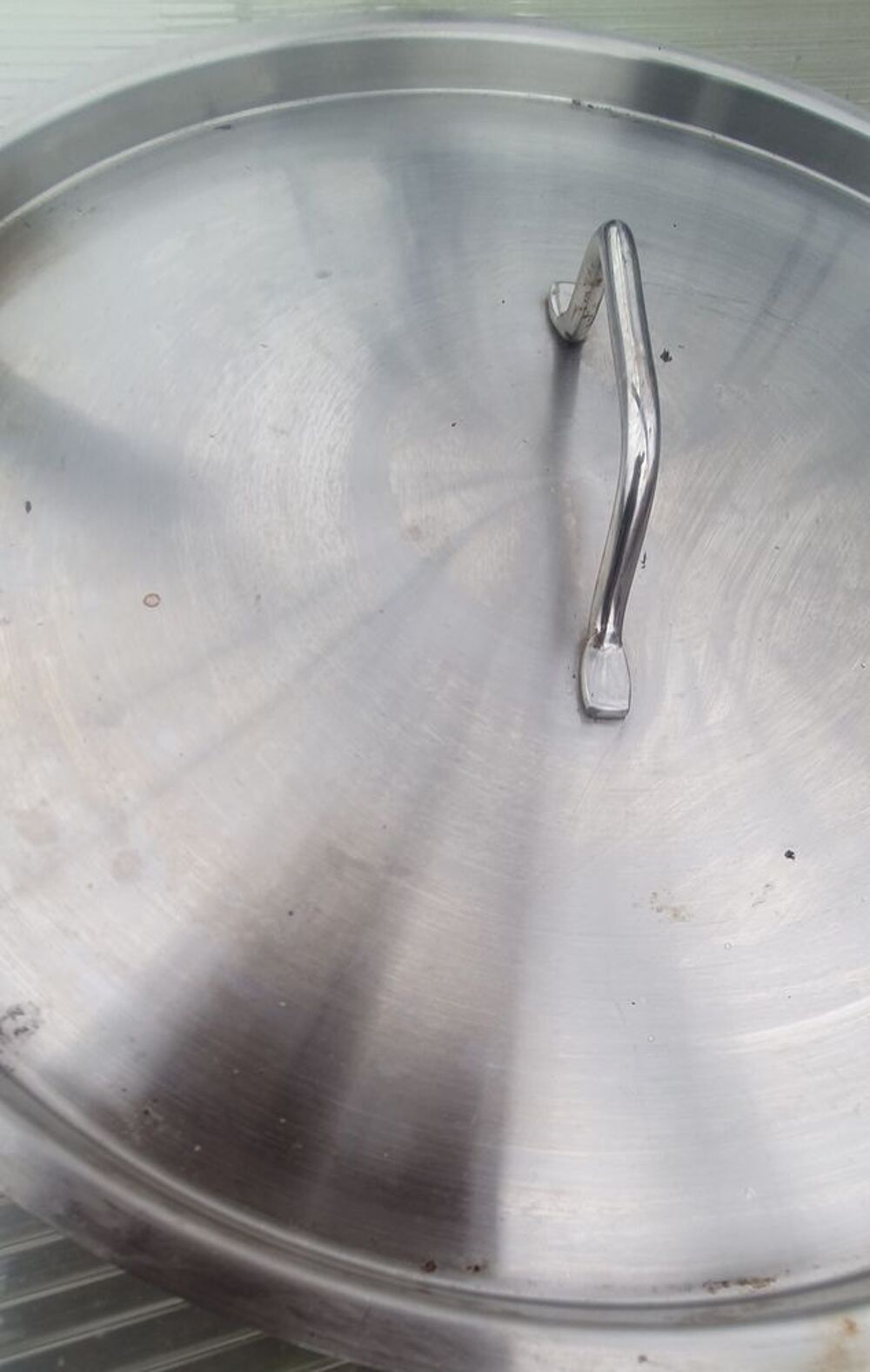 Couvercle inox &Oslash; 40 int&eacute;rieur Cuisine
