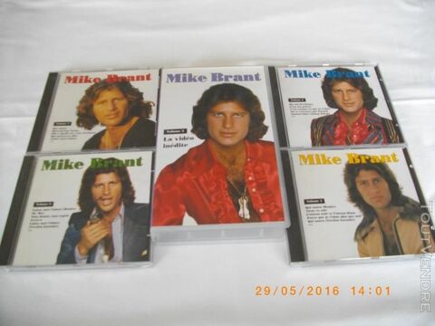 4 Cd + Une cassette vidéo vhs de :  MIKE BRANT  - (NEUFS) Perros-Guirec (22)