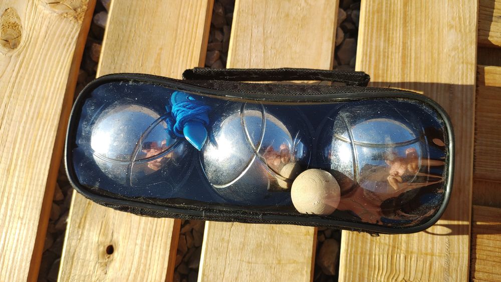 Set de P&eacute;tanque 6 Pi&egrave;ces Sacoche Verte, ou Noire Sports