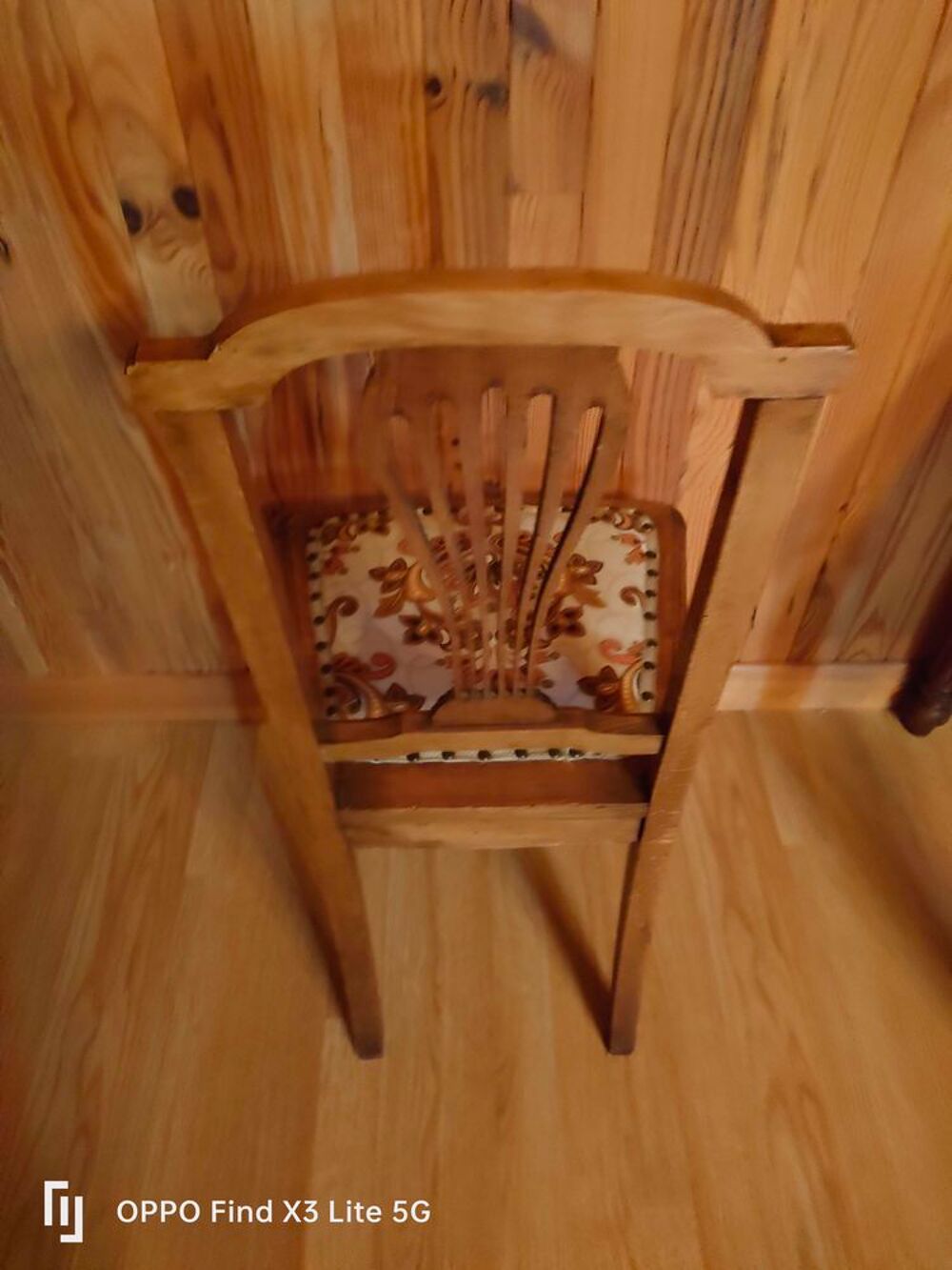 chaise bois r&eacute;nov&eacute; Meubles