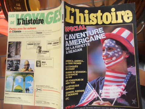 L'HISTOIRE SP�CIAL L'AVENTURE AM�RICAINE 1986 4 Tours (37)