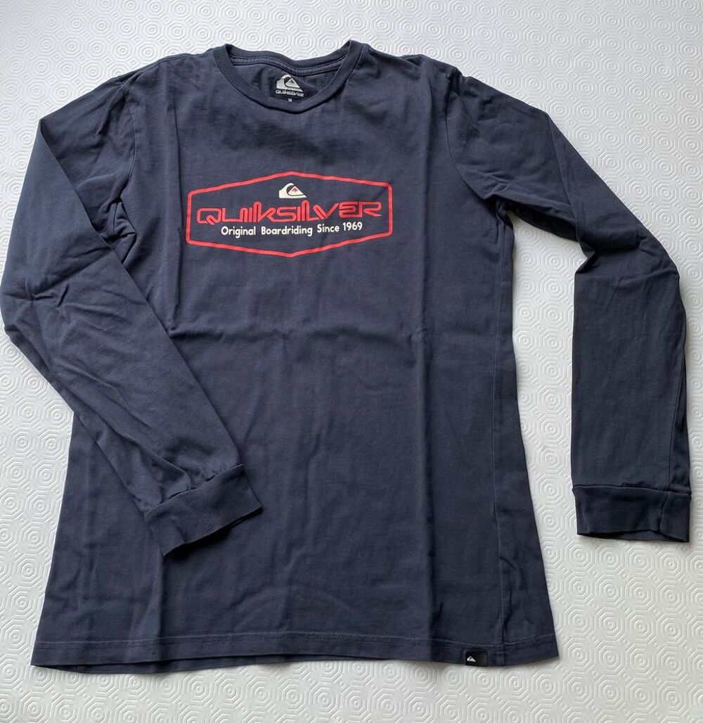 Teeshirt manches longues Quiksilver surf original Vtements enfants