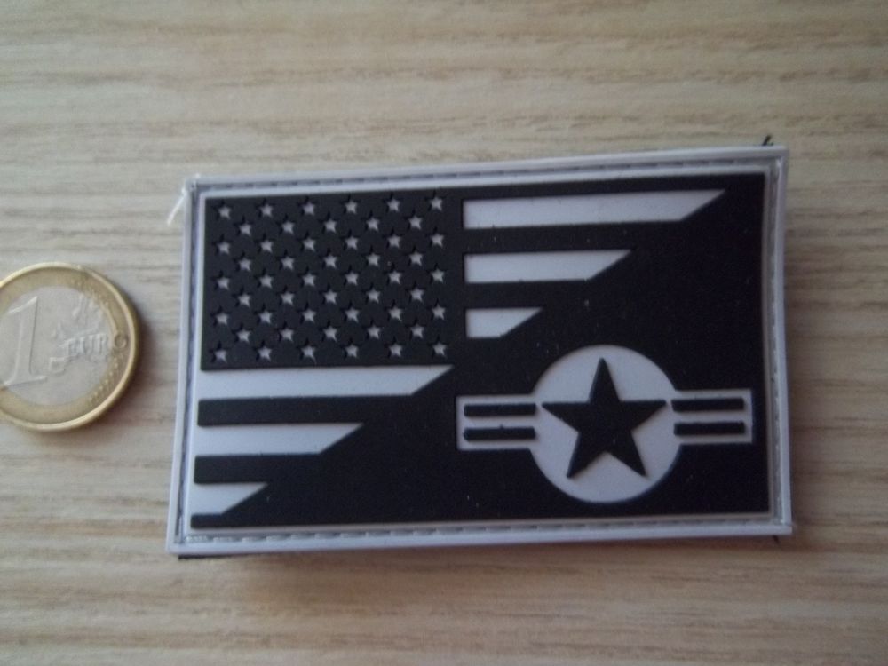 &eacute;cusson pvc stars and stripes USAF insigne U.S 