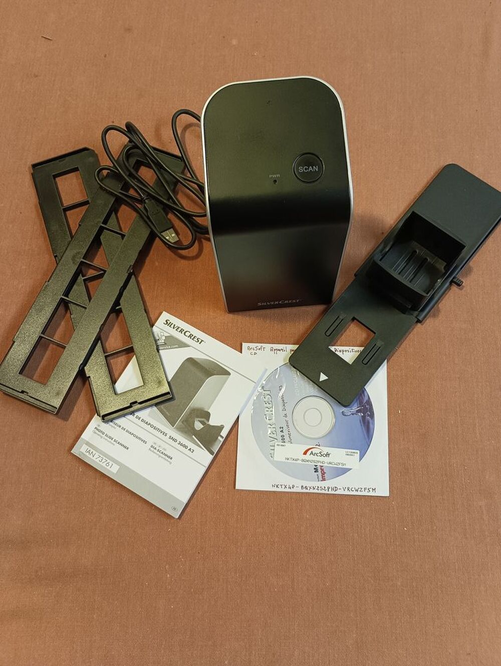 Scanner Diapositives et N&eacute;gatifs SilverGrest. Photos/Video/TV