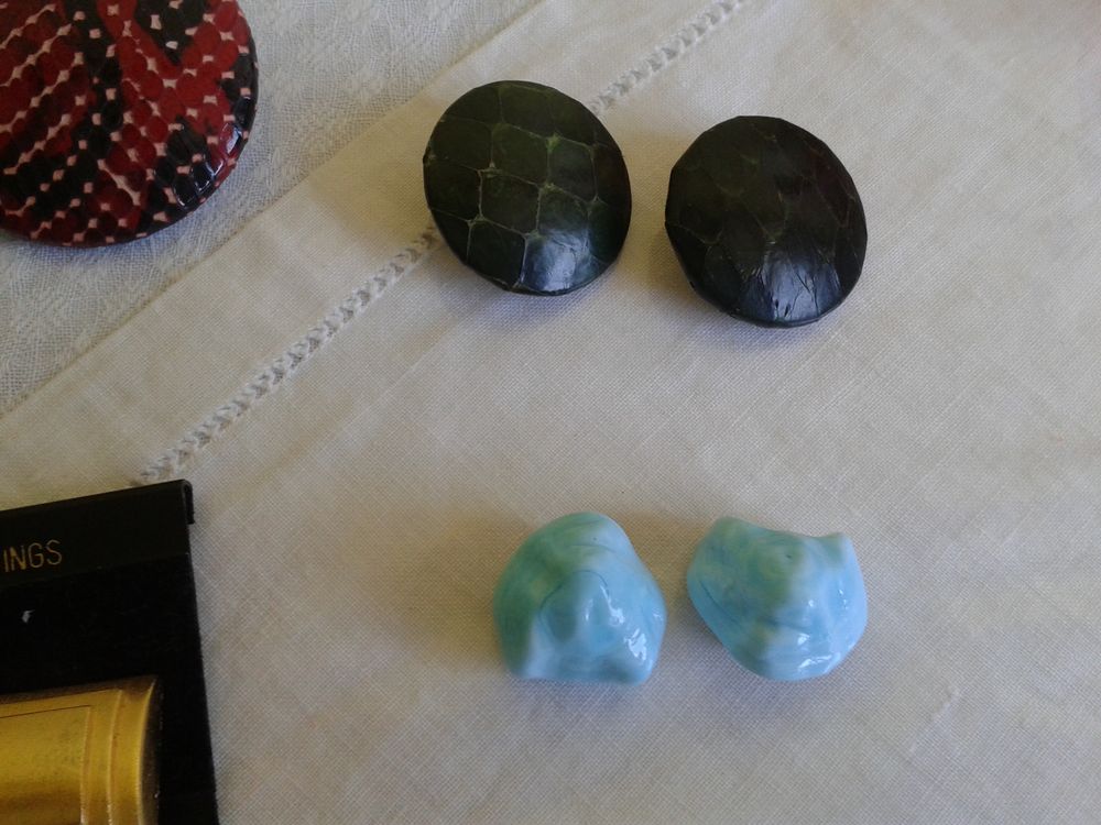 Boucles d'oreilles vintage Bijoux et montres