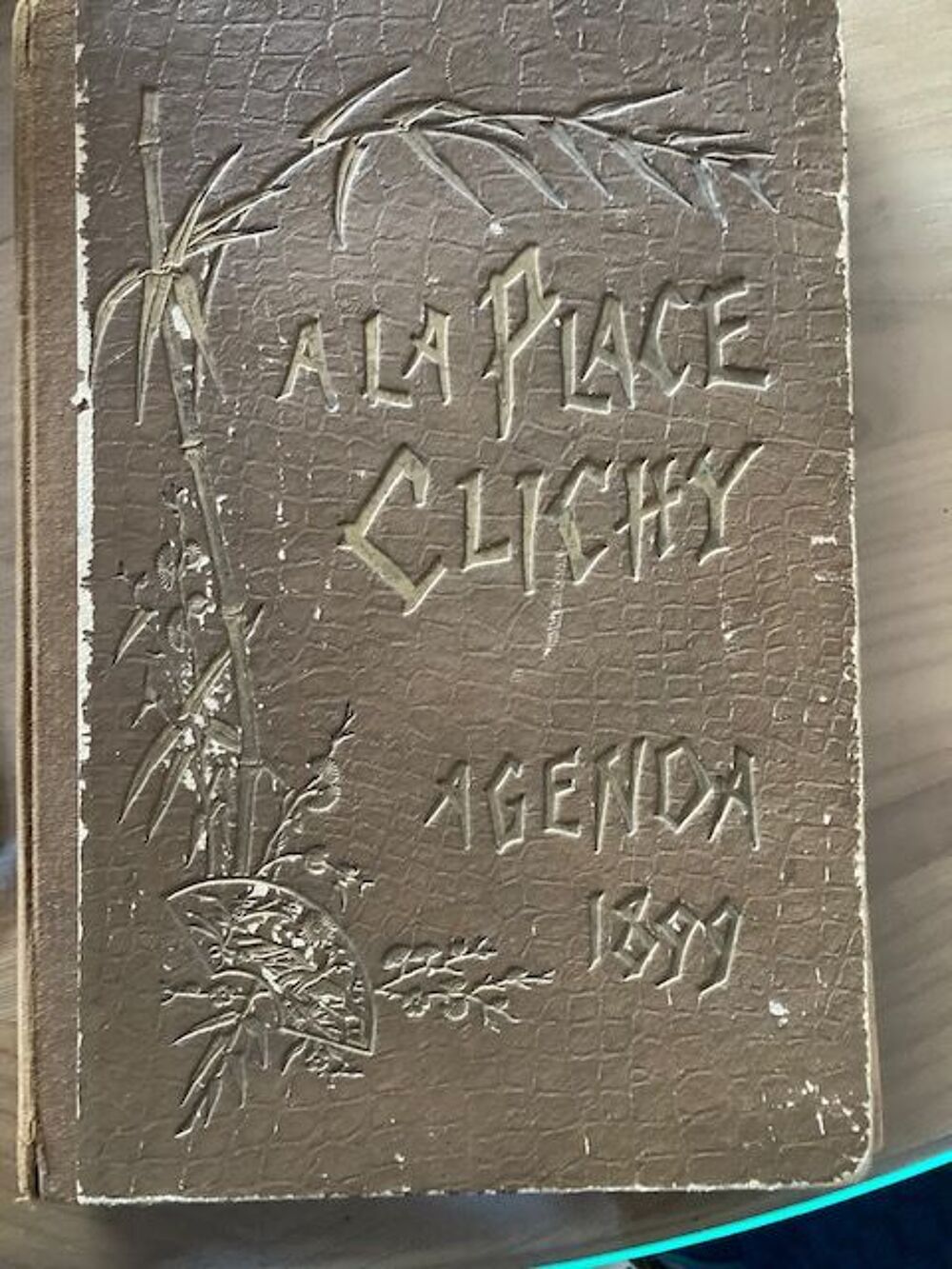AGENDA 1899-Ala place Clichy 