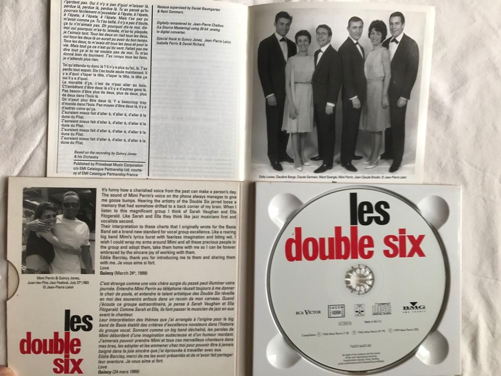 CD Les Double Six CD et vinyles