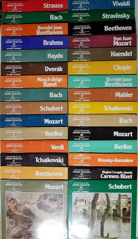 Disques vinyles 33T musique classique 120 Marignane (13)