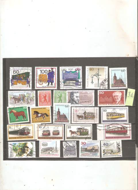 LOT DE TIMBRES ALLEMAGNE BERLIN 3 Neuilly-sur-Marne (93)