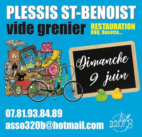 vide grenier Plessis-Saint-Benoist 0 Plessis-Saint-Benoist (91)
