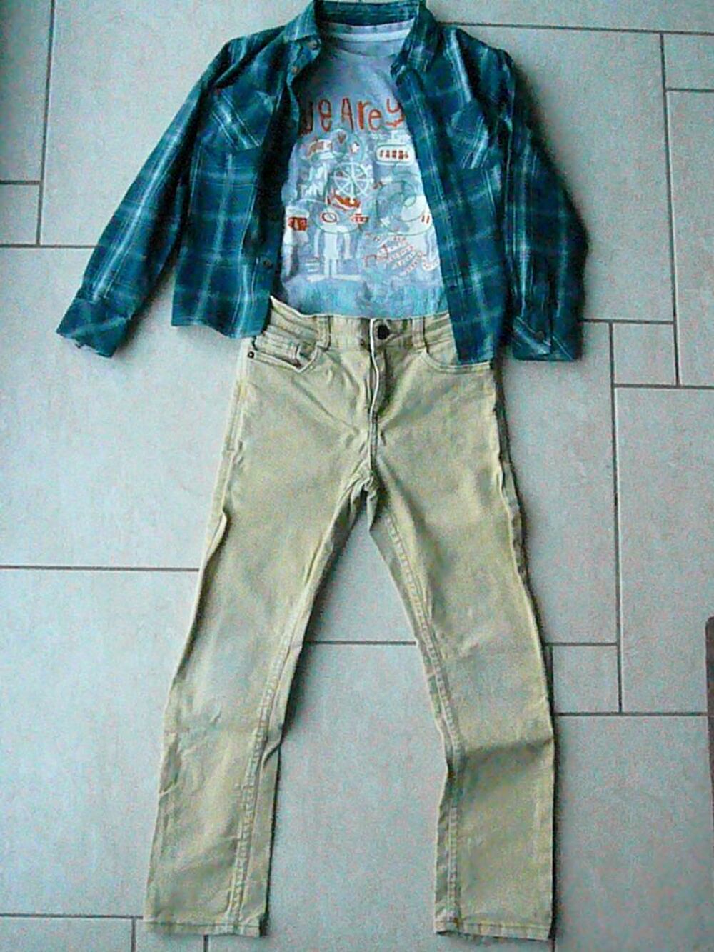 Ensemble 3 pi&egrave;ces 8 ans (n&deg;57) Vêtements enfants
