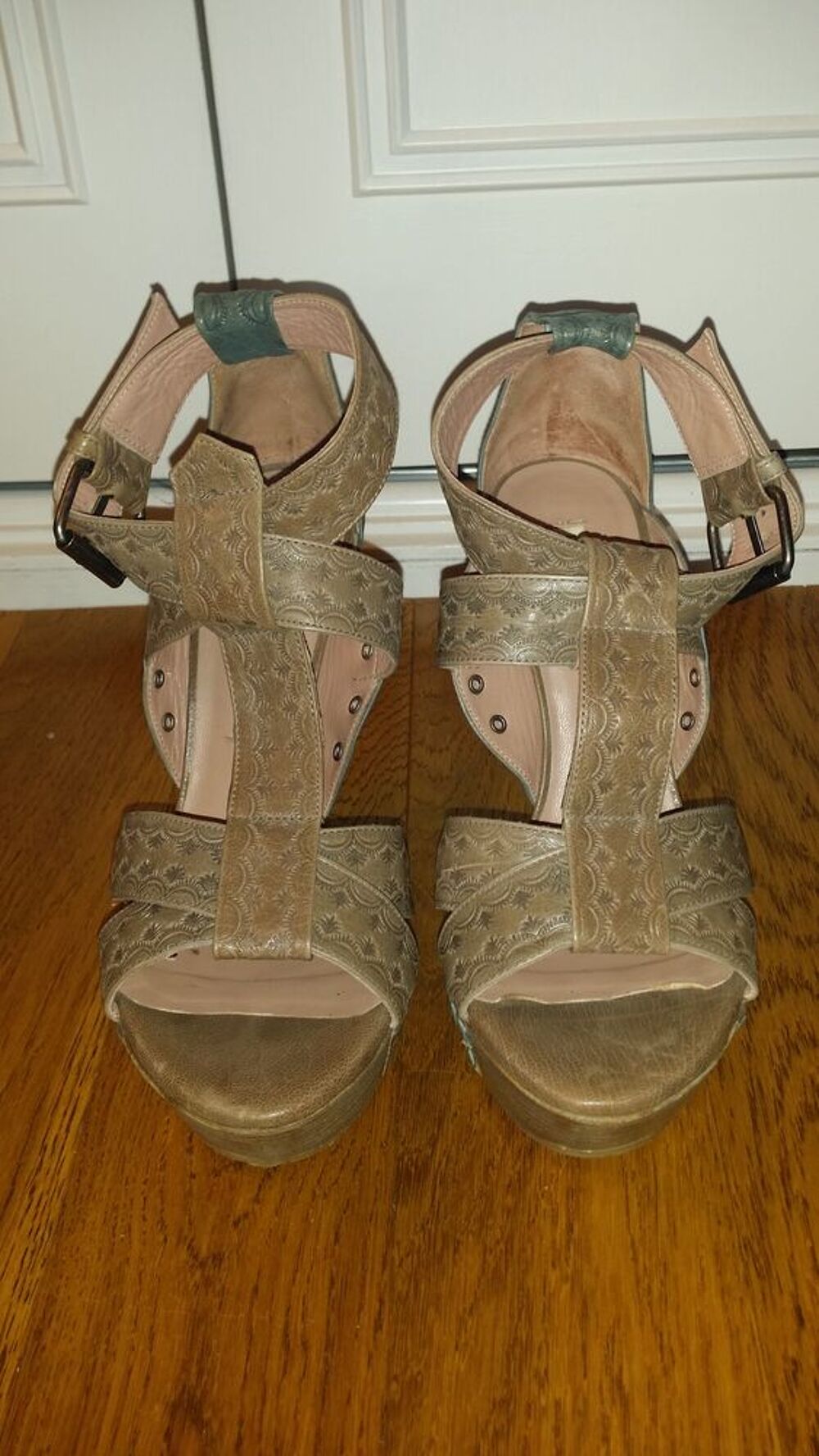 Escarpins compens&eacute;s Pura Lopez Chaussures