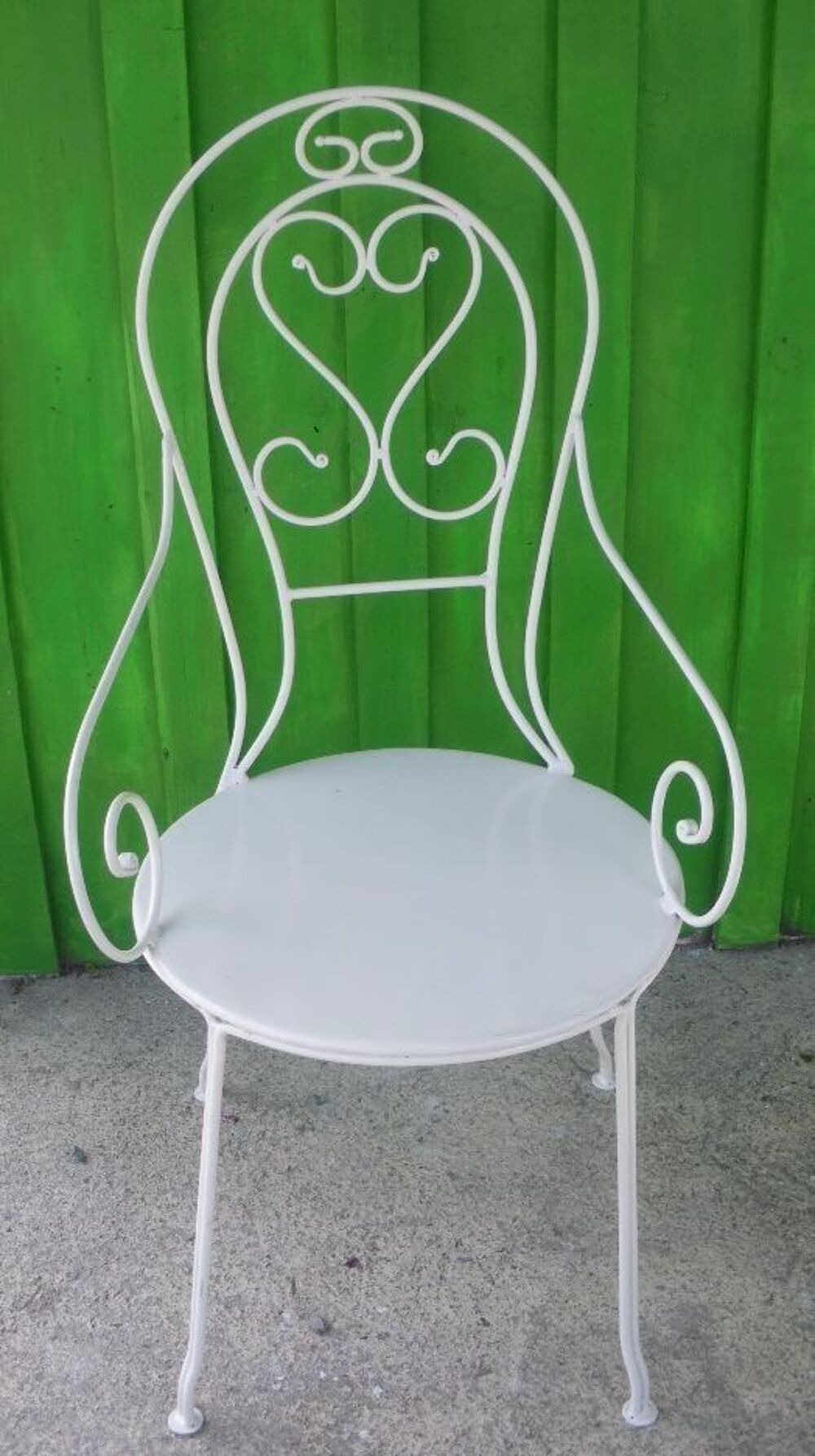Fauteuil / chaise de jardin en fer Jardin