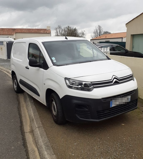 Citroën Berlingo BERLINGO CA XL BLUEHDI 100 S&S BVM5 CONTROL 2020 occasion Saint-Jean-de-Monts 85160