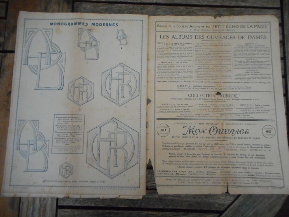 Album d'alphabets et de monogrammes Livres et BD
