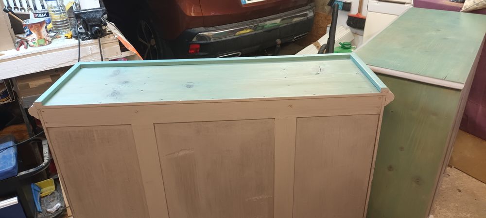 cede buffet de cuisine relook&eacute; Meubles
