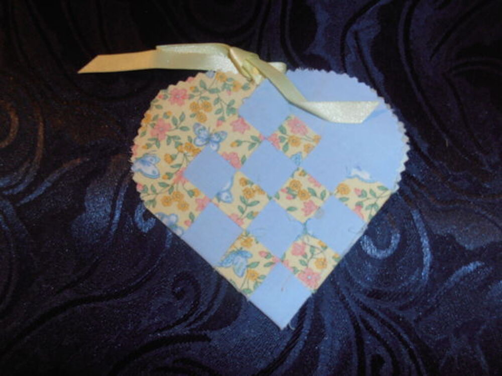 4 sachets coeurs (79) Décoration
